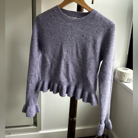 Knit Beaded Sweater - Picture 11 of 12